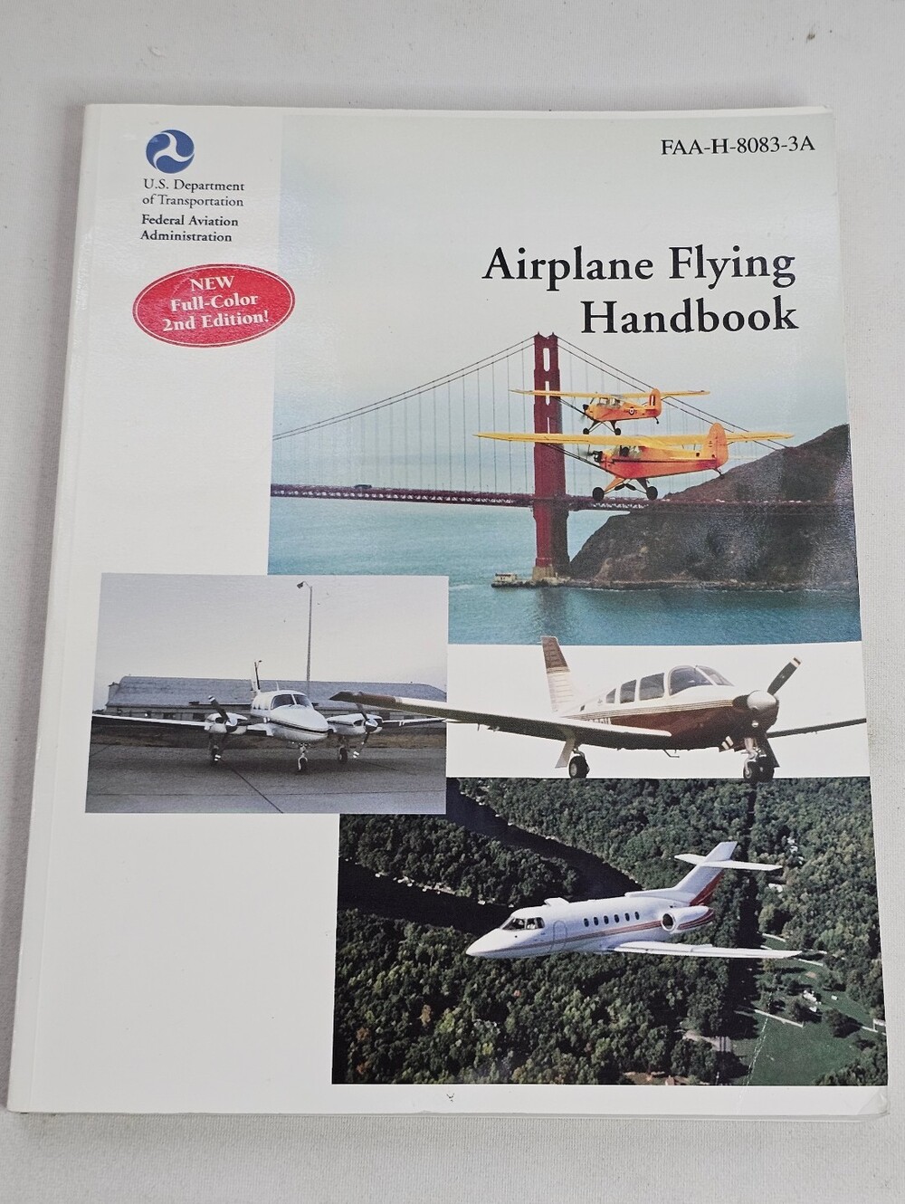 FAA Airplane Flying Handbook FAA-H-8083-3A Full-Color 2nd Ed. Manual Book 2004